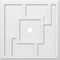 Ekena Millwork Knox Architectural Grade PVC Contemporary Ceiling Medallion, 32"OD x 3"ID x 11"C x 1"P CMP32KX-03000 - alternate 1